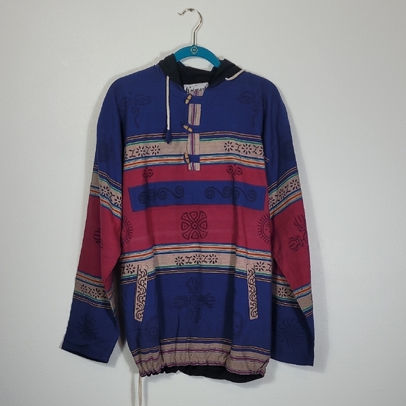 Kathmandu Other - Vintage Kathmandu Southwestern Hoodie Jacket Size XL Unisex Aztec Indie Pattern